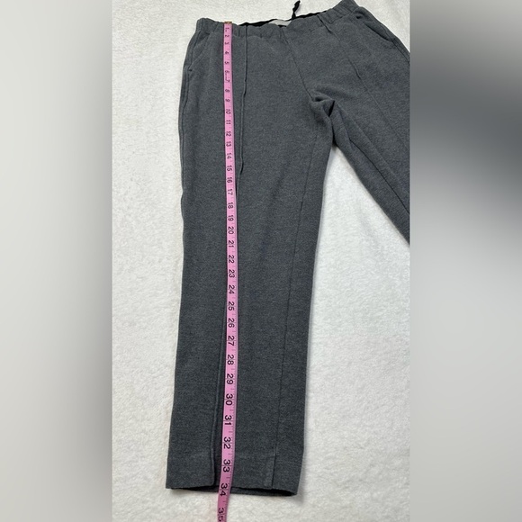 Everlane Gray Tailored Trousers Professional With Elastic Waist Fit Size M - Picture 8 of 15